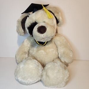 10” Family Christian Stores Tan Dog Graduation Celebratory plush stuffed…